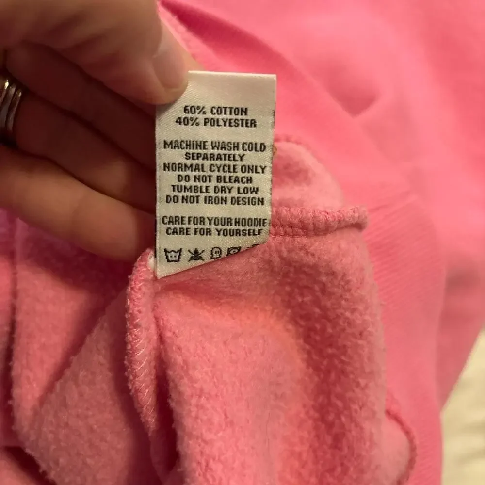 Pink Lonely Ghost hoodie large - Picture 8 of 8